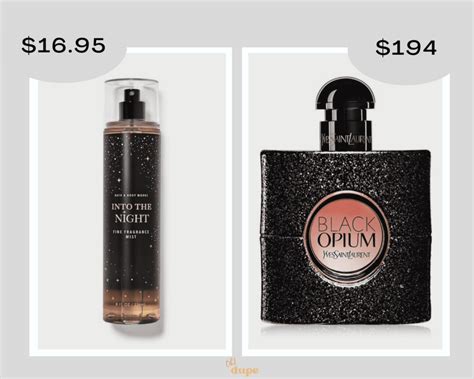 bath and body works into the night dupe